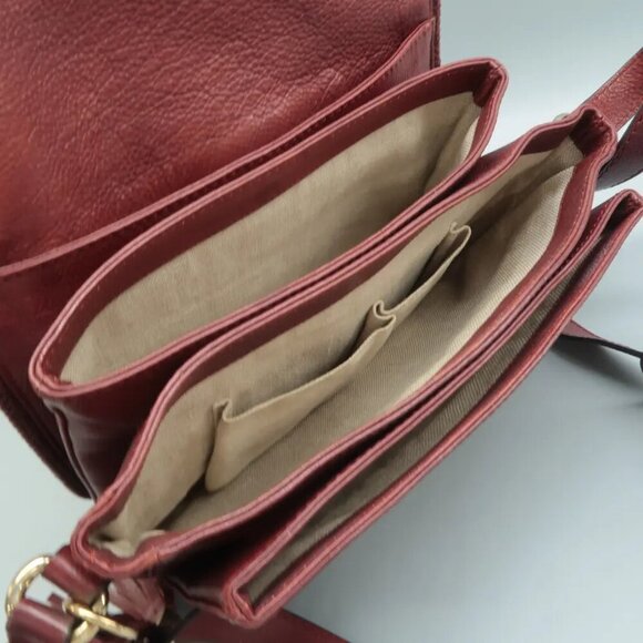 100% Authentic GUCCI Brown Cloth Shoulder Bag - Picture 8 of 11